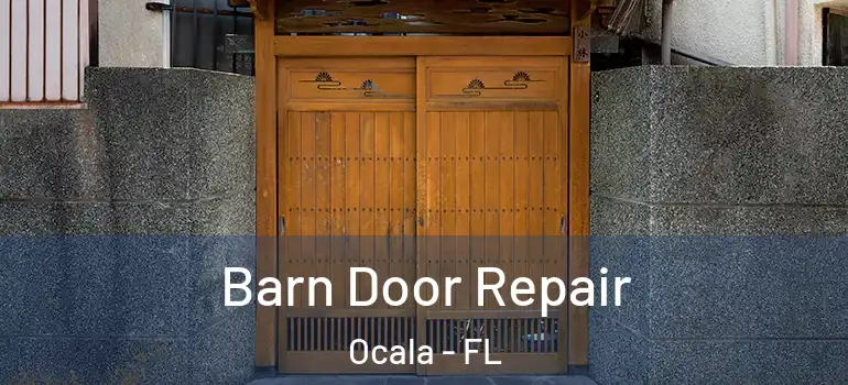  Barn Door Repair Ocala - FL
