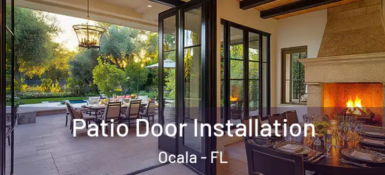  Patio Door Installation Ocala - FL