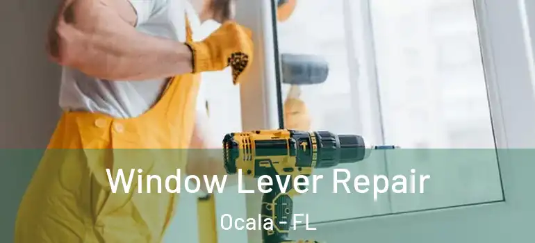  Window Lever Repair Ocala - FL